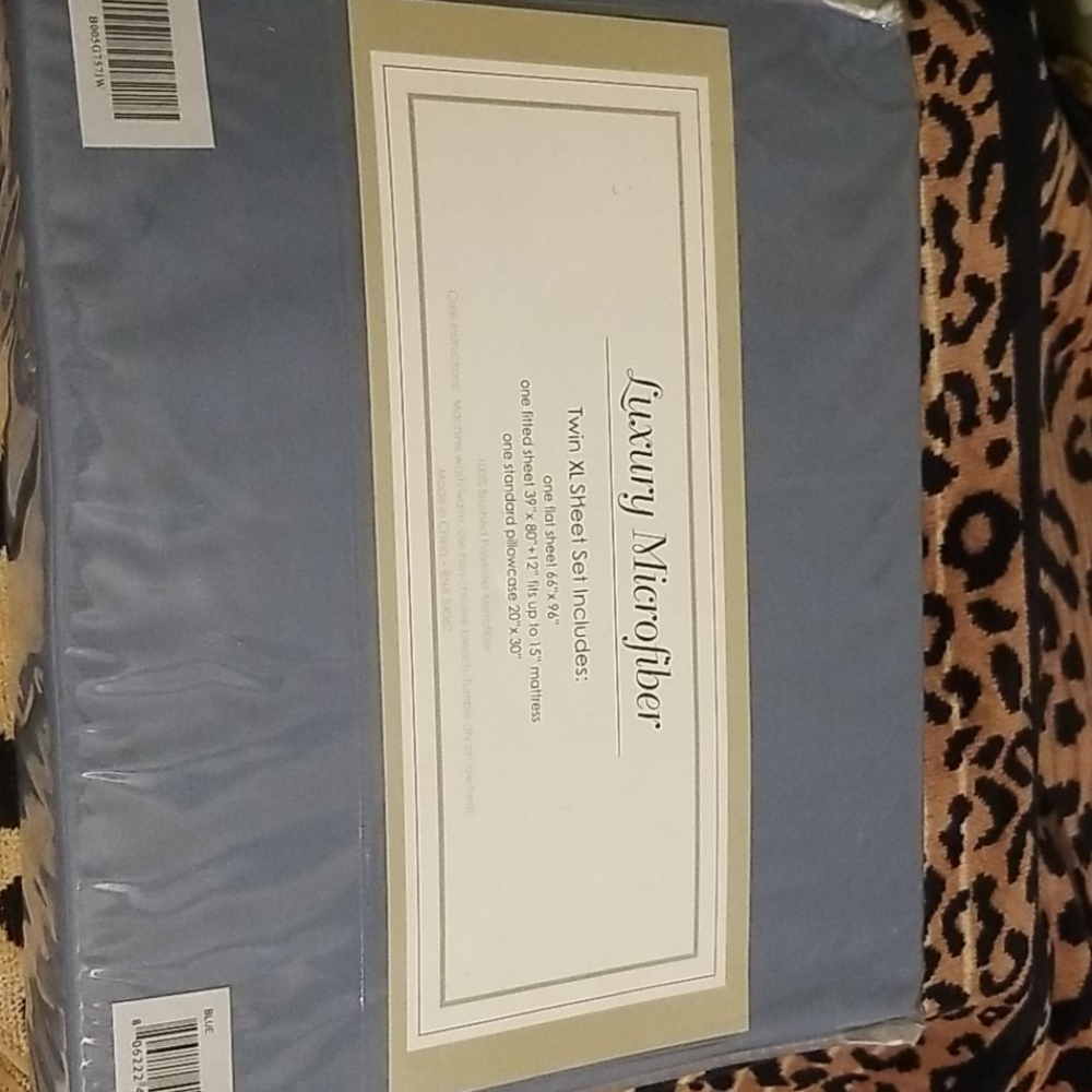 TWIN XL LUXURY MICROFIBER SHEET SET